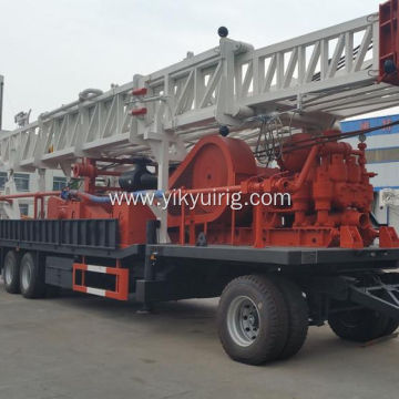 Full Hydraulic Top-drive 1500m Water Well Drilling Rig